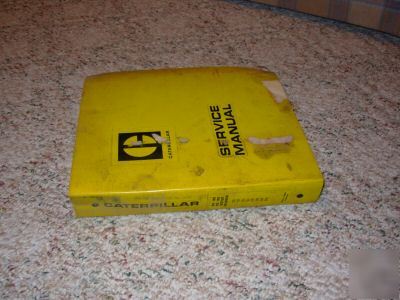 Caterpillar motor grader service manual very good cond