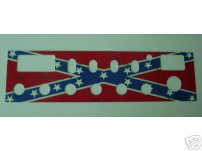 Galaxy 33 /connex 3300 rebel flag faceplate 