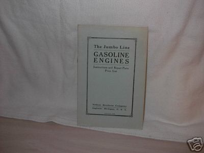 Nelson brothers jumbo line gasoline engines 