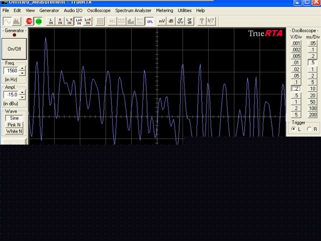 New 186DB+ spectrum analyzer oscilloscope sound meter