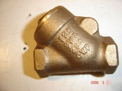 New - brass check valve - 3/8