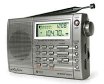 New eton E100 elite series palm sized am/fm/sw portable 