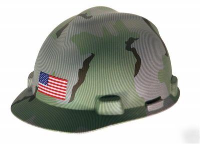 New freedom series camouflage safety hard hat 
