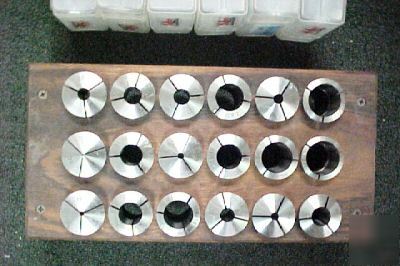 New import 18PC 5C collet set 1/16