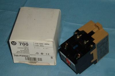 New relay control allen-bradley 700-P200A1 700P200A1 