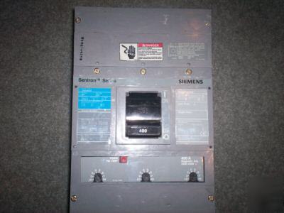 Siemens 400 amp 3 pole circuit breaker 600 volts