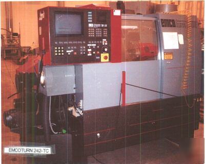  emco 242 turning center -1990