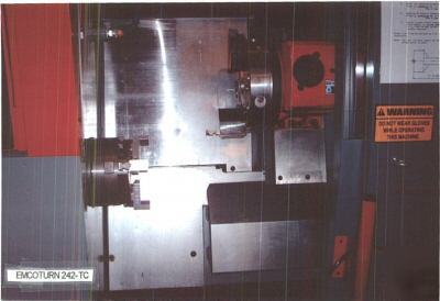  emco 242 turning center -1990