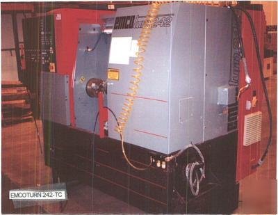  emco 242 turning center -1990