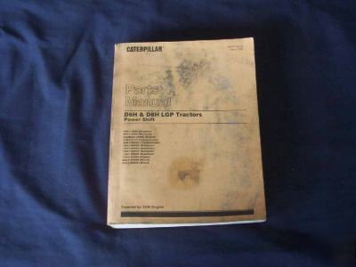 1996 caterpillar D6H lgp tractors parts manual book