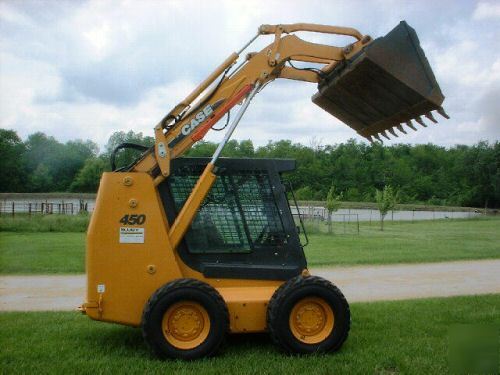 2005 case 450 skid steer compact track loader