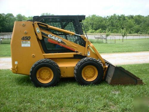 2005 case 450 skid steer compact track loader