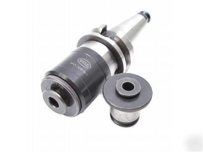 Bilz tap collet chuck w/ BT40 shank + collets