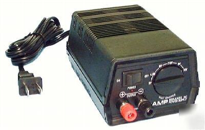 Compact hd variable linear dc power supply 3-12V @ 2A