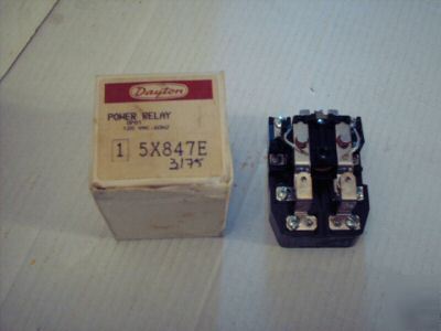 Dayton power relay dpdt 5X847E