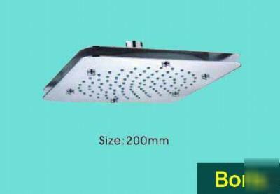 New boris square dual layer rain shower head -brand 