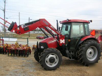 New case ih JX95 4X4 cab w/loader