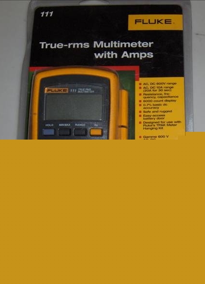 New fluke 111 true-rms multimeter with amps 