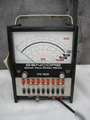 Vintage sencore senior field effect meter fe-160
