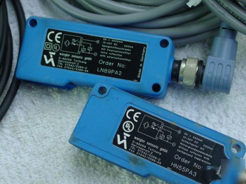 Wenglor reflex sensors *plus, bonus sensors*