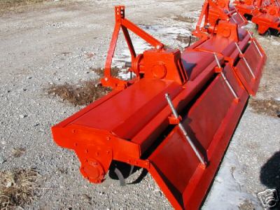  heavy duty 3 point 6 ft. rotary tiller 