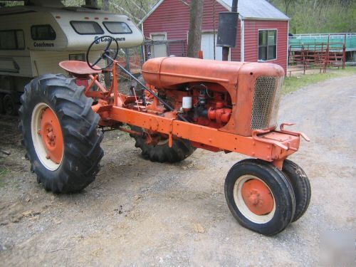 1939 allis chalmers wc farm tractor