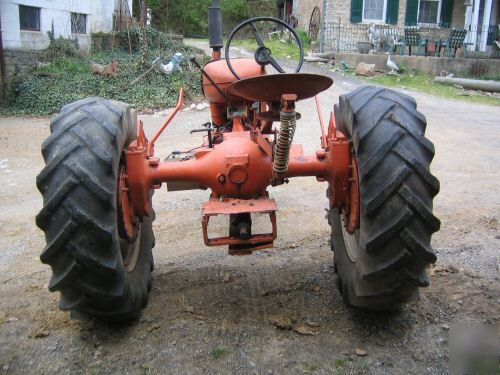 1939 allis chalmers wc farm tractor