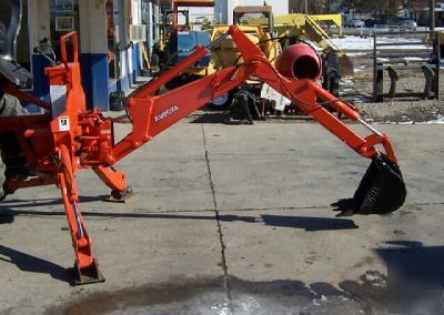 1999 kubota l 2500 mfwd tractor / loader / backhoe