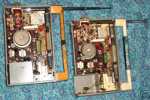 2 soviet russian meridian shortwave radio receivers