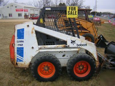 742 bobcat skid steer skidsteer loader ***no ***