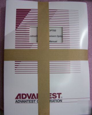 Advantest spectrum analyzer model: R3267/73