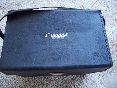 Biddle megger insulation tester 212159