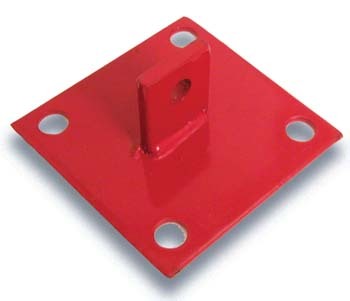 Clevis style bull float bracket