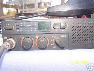 Cobra 40 channel weahterband cb radio used little 