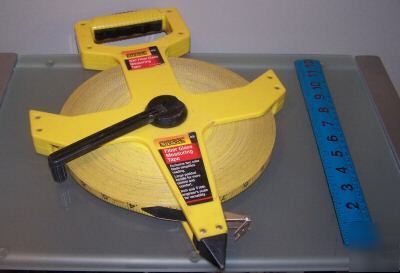 Empire 300' fiber glass measuring tape