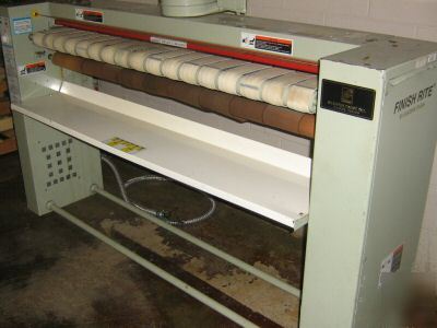 Finish rite E60 laundry linens flatwork ironer press