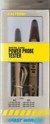 Industrial power probe tester