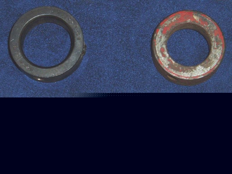 Lot of two bearing collars - ihc case farmall tractor