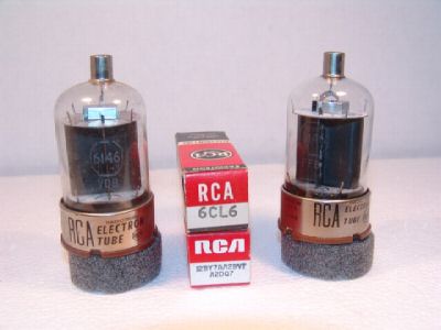 Matched set 6146/6146A (2) + 12BY7/6CL6 drive tube ham