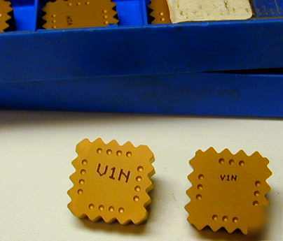 New 13 valenite carbide inserts, snm type, gr. V1N