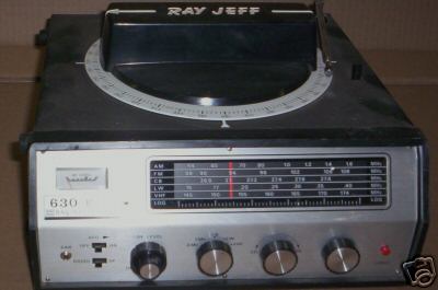 Ray jefferson am fm cb shortwave vhf receiver