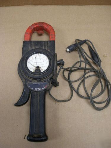 Weston, model 633, clamp-on, amp, amperes meter, _6670R