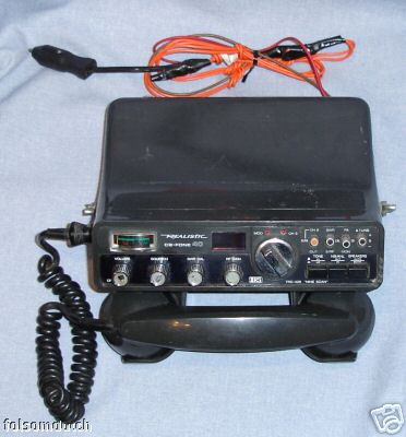 * realistic cb-fone 40 citizens band radio trc-426