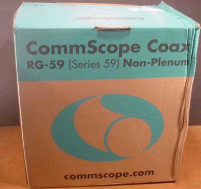 Commscope rg-59 digital broadband coax non-plenum 