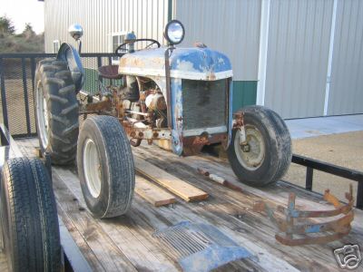 9N ford tractor ( like 8N or 2N ) antique