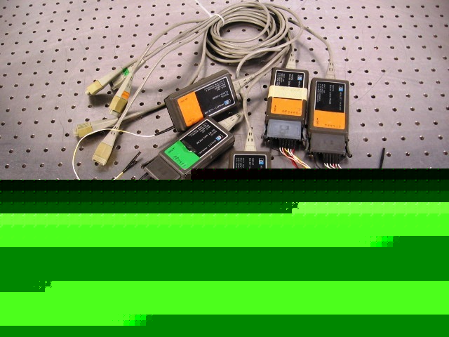 A28956 lot of (5) hp six bit data probe 10231C, 10230C