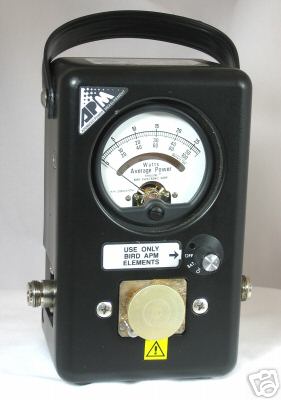 Bird model apm-16 thruline wattmeter - high accuracy