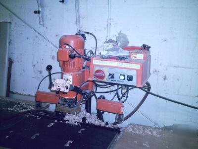 Cabinet shop drill press edgebander line borring saw