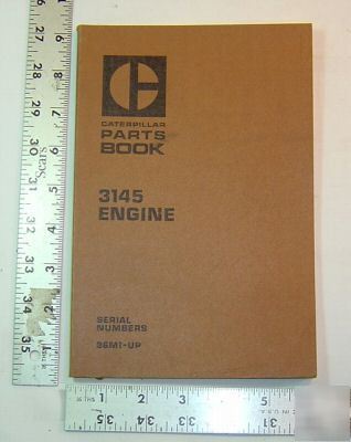 Caterpillar parts book- 3145 engine