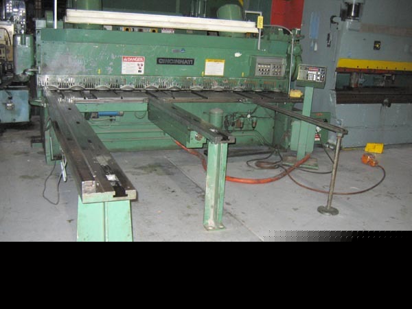 Cincinnati 2CC10 cnc shear